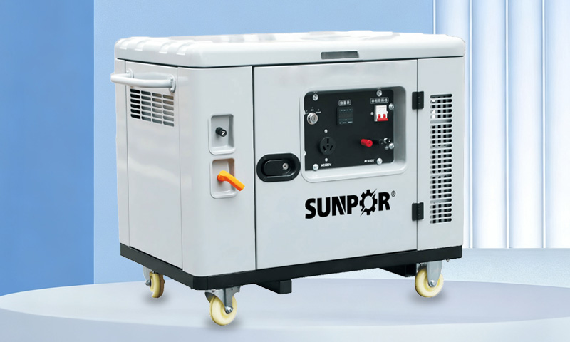 What ventilation conditions should the environment for placing the generator set possess?